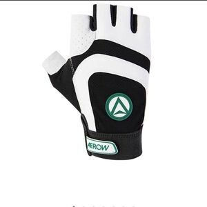 New AEROW RECON Black and White Pickleball Gloves Size XL Left Hand ONLY